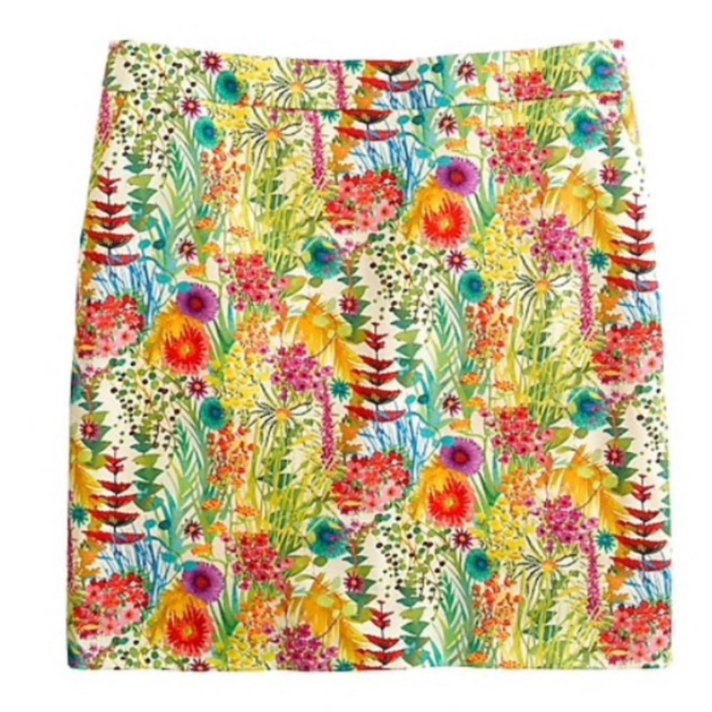 J.Crew liberty fabrics mini skirt